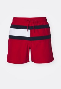 Não selecionado, medium red