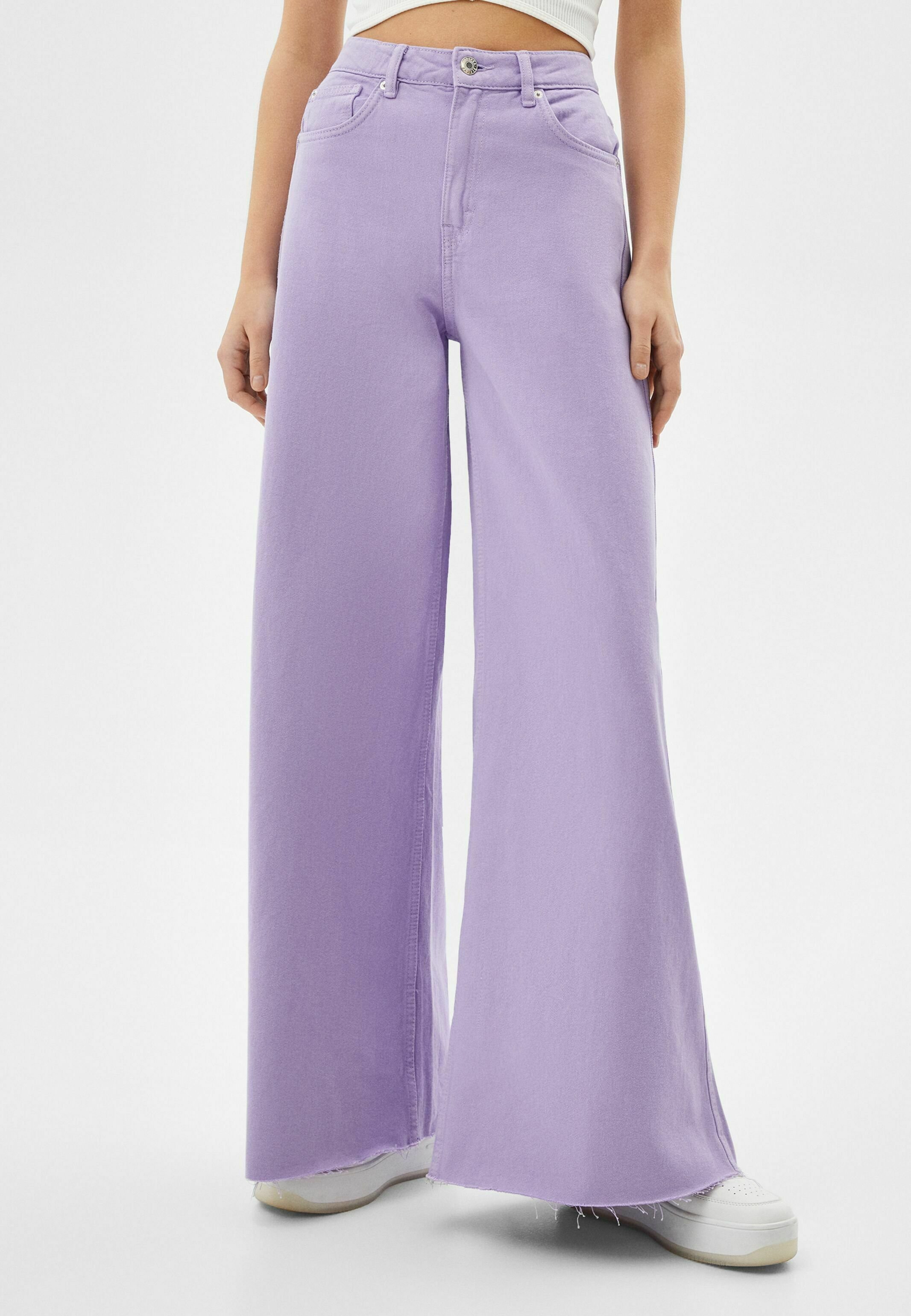 Bershka Trousers - mauve - Zalando.de