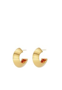 BEAD CREOLES HOOPS LARGE - Oorbellen - gold-coloured