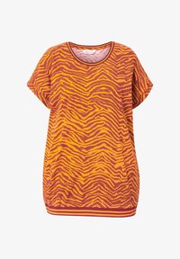 No seleccionado, bold orange