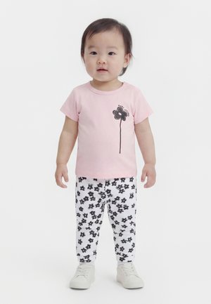 SET - Μπλουζάκι με στάμπα - pink