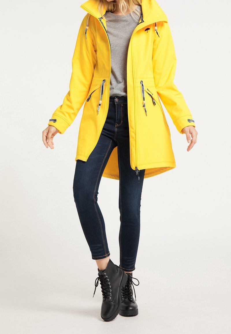 Schmuddelwedda Outdoorjacke yellow/gelb (Pre-owned) Zalando