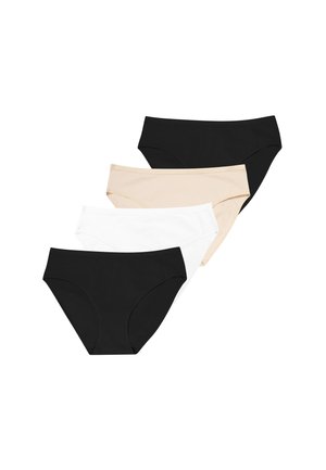 Athena LOT DE 4   - Slip - noir blanc skin noir