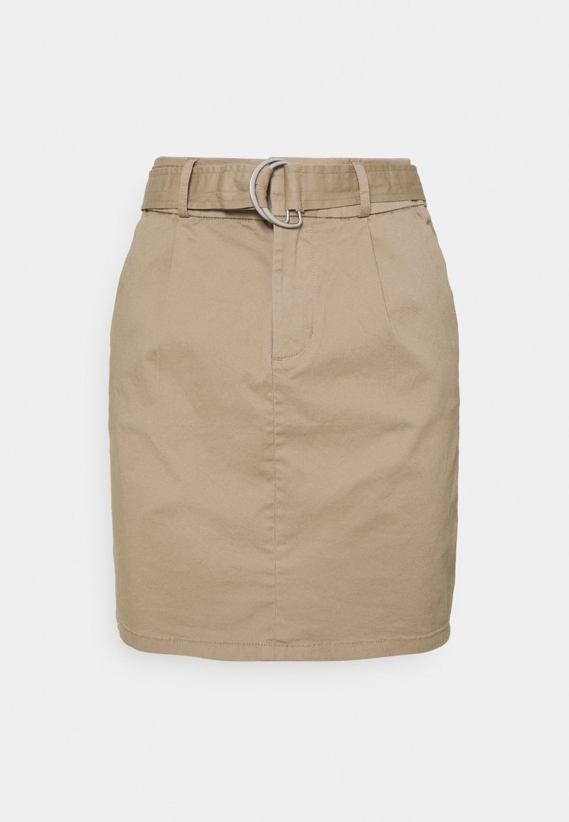 Vero Moda Petite A-linjekjol - tan