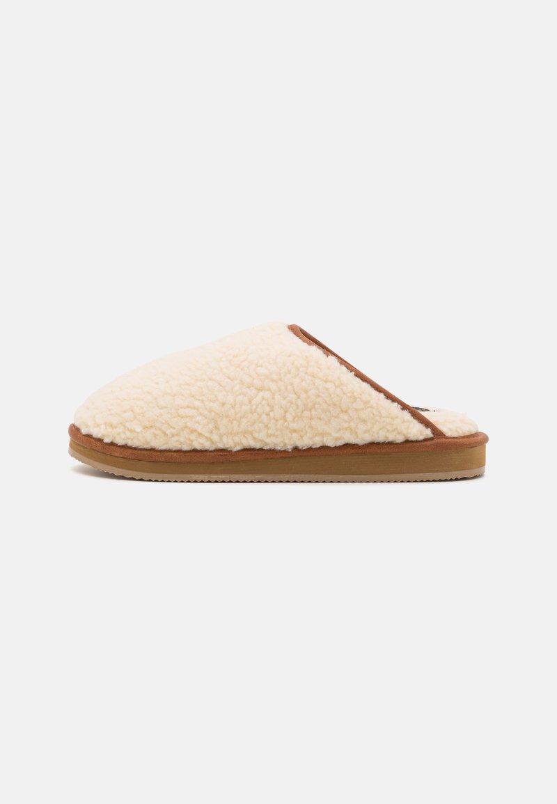 Polo Ralph Lauren KAYLEIGH SCUFF Slippers natural tan/offwhite Zalando.de