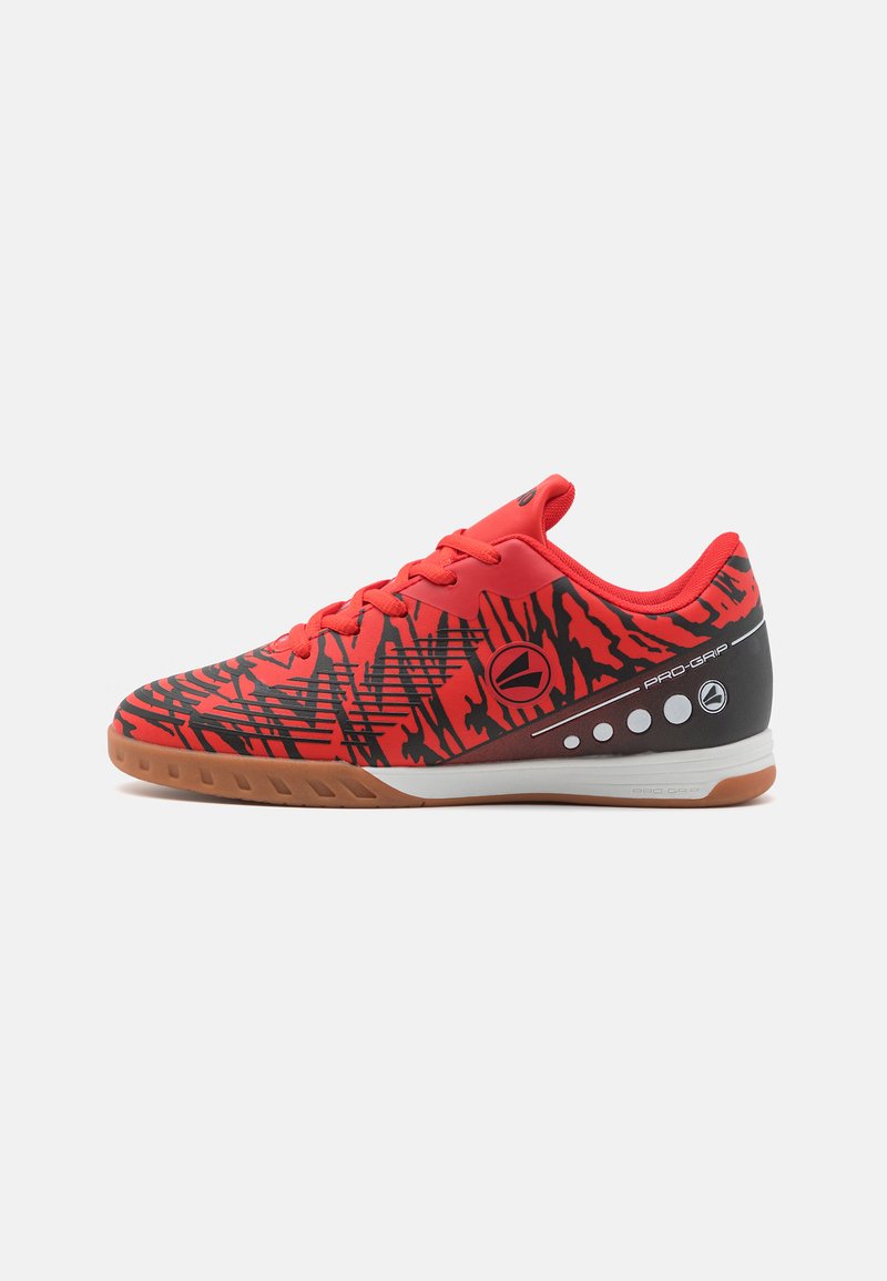 JAKO J-SI TAKE UNISEX - Botines de fútbol sala - fiery red/jet black
