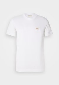 WOVEN LABEL REGULAR TEE - Basic T-shirt - bright white