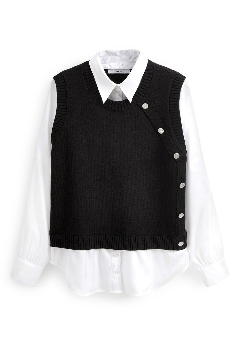 Next Overhemdblouse zwart