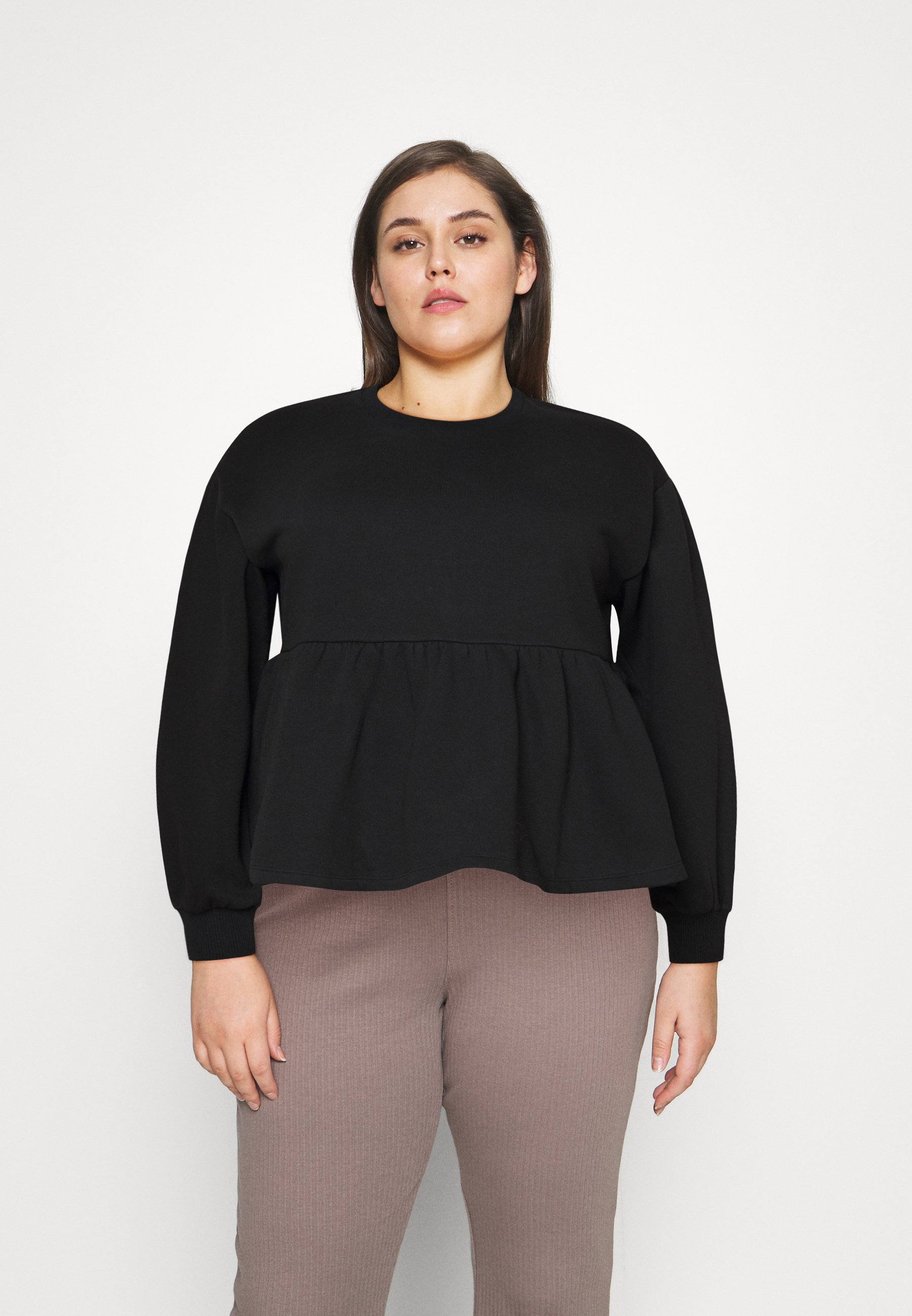 peplum sweater plus size