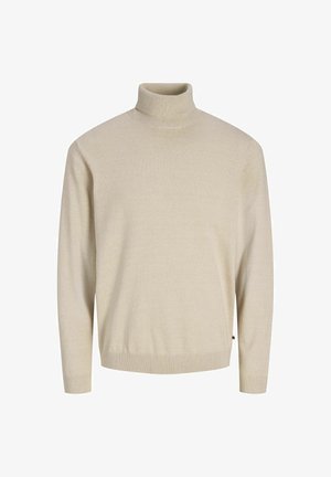 Jack & Jones, JJEBASIC KNIT ROLL NECK NOOS - Pullover - moonbeam