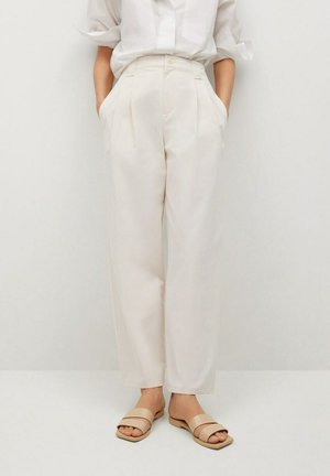 MINT - Pantalon classique - ecru
