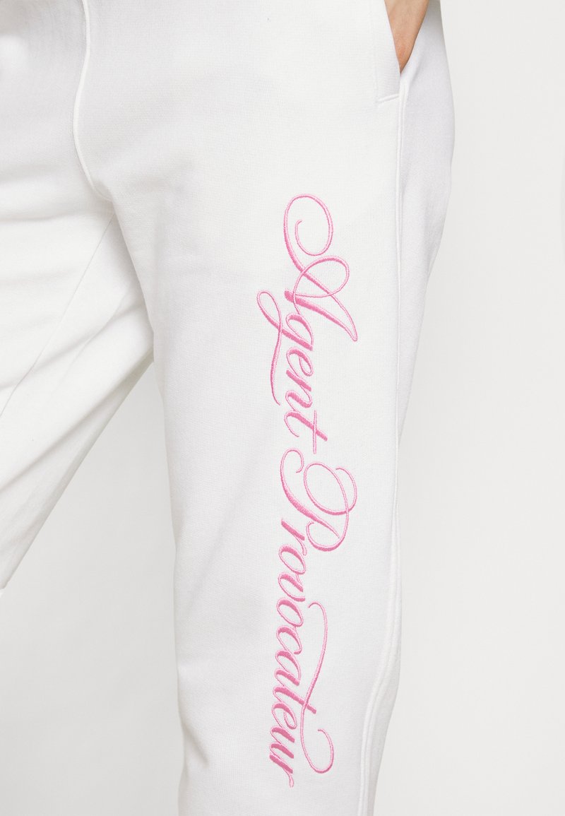 Damen Nachthemden | Agent Provocateur RAYLEY JOGGER Nachtwäsche Hose white/baby pink/weiß - ZC48152 Damen Nachthemden | Agent Provocateur RAYLEY JOGGER Nachtwäsche Hose white/baby pink/weiß - ZC48152
