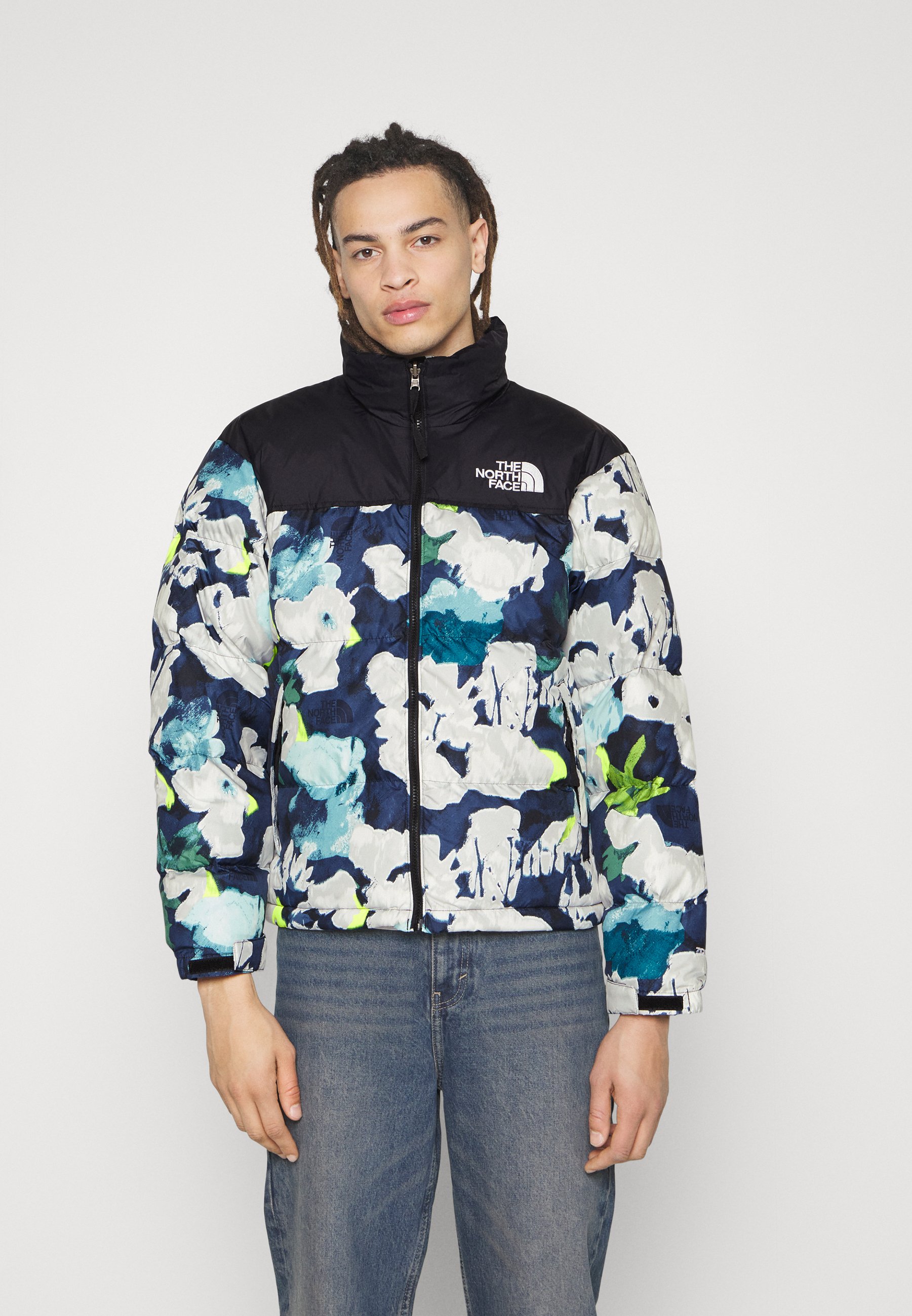 north face 1996 retro nuptse jacket navy