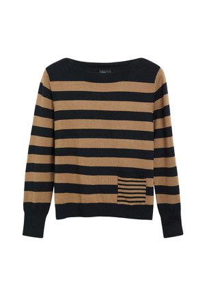 s.Oliver STRICKPULLOVER - Trui - sandfarben