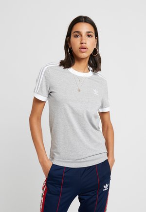 Print T-shirt - medium grey heather