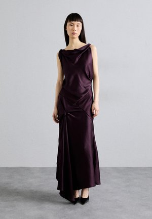 ASYMMETRIC DRAPED MIDI DRESS - Iltapuku - fig