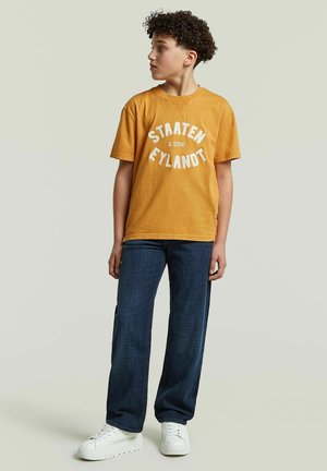 G-STAR, BOYS NIFOUS T-SHIRT - T-shirt imprimé - saffron