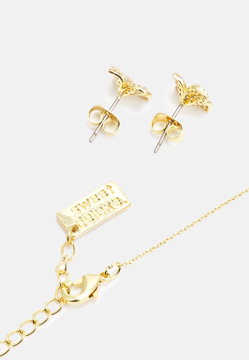 Damen Halsketten | sweet deluxe FLOWER SET Ring gold-coloured/goldfarben - AU29178 Damen Halsketten | sweet deluxe FLOWER SET Ring gold-coloured/goldfarben - AU29178