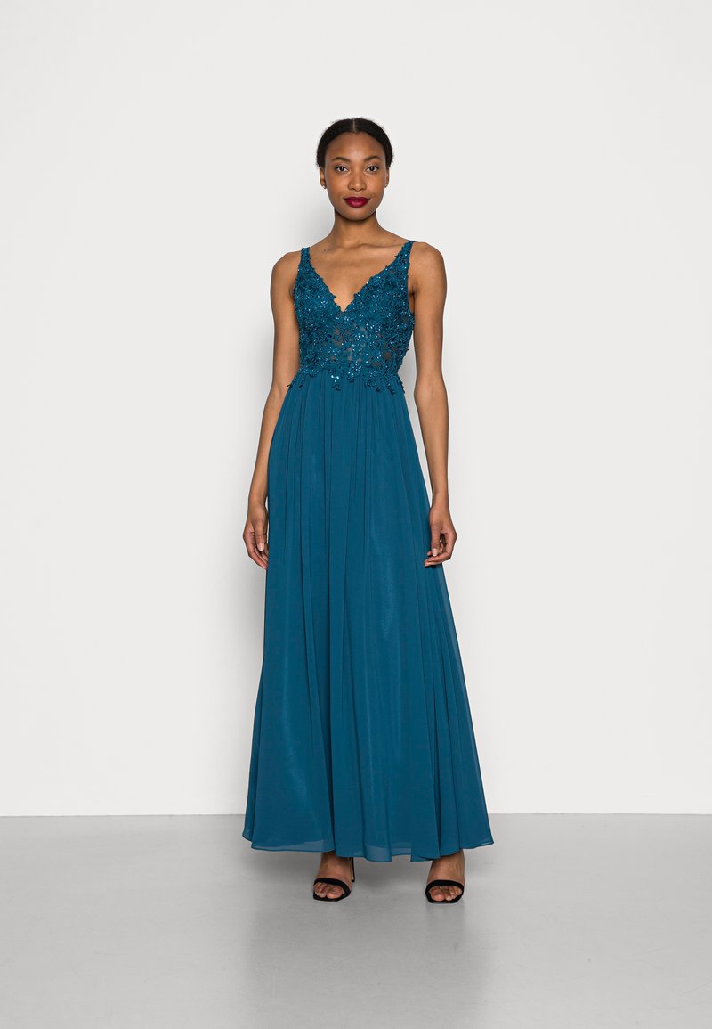 Mascara Roupa de cerimónia - petrol