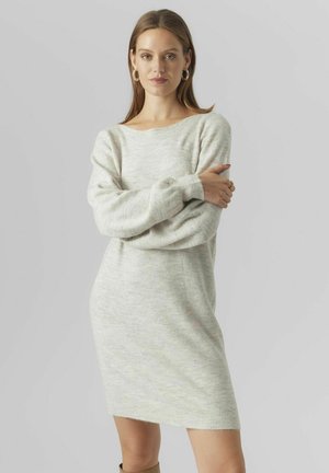 Robe pull - light grey melange