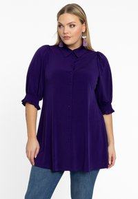 YOEK PUFF SLEEVE DETAIL - Skjortebluser - purple