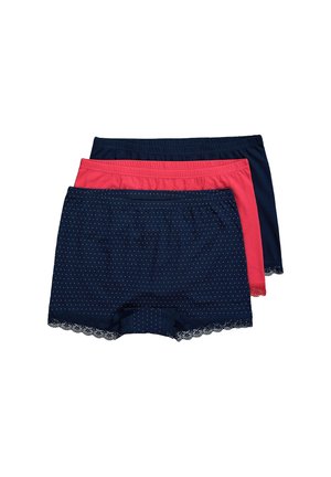 3ER PACK PUNKTE-MUSTER - Shorty - midnight blue