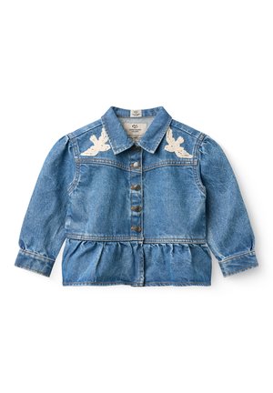 Copenhagen Colors FRILL DOVES - Denim jacket - indigo blue