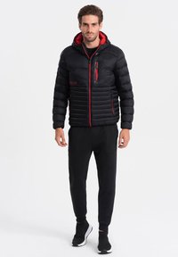 Ombre TRANSITIONAL WITH HOOD OM-JALP - Winterjacke - black