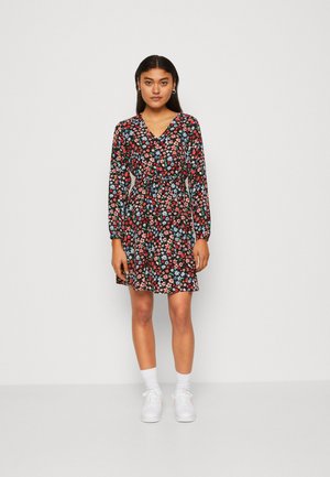 ONLY ONLEMMA BELT DRESS - Rochie de zi - true red clem