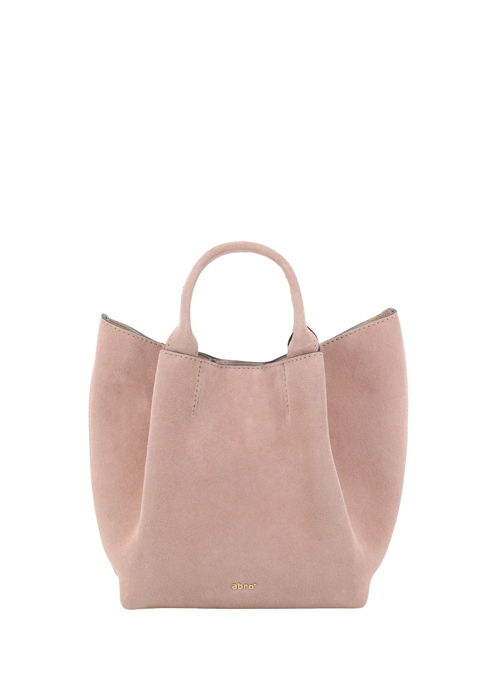 Abro ABRO SHOPPER ESSENTIAL - Handbag - powder/light pink - Zalando