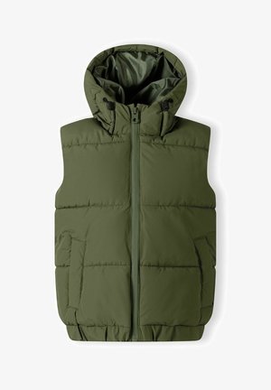 MINOTI, PADDED RIPSTOP WITH HOOD - Waistcoat - khaki