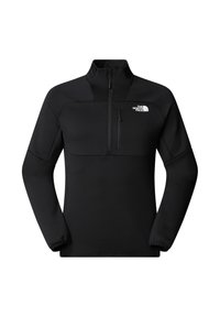 M METEORA 1/4 ZIP FLEECE - Fleecová mikina - tnf black