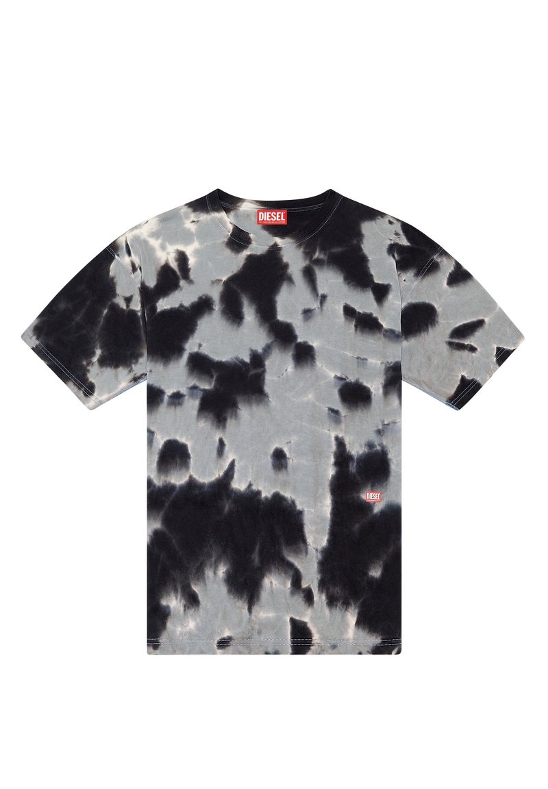 Diesel T-shirt print zwart