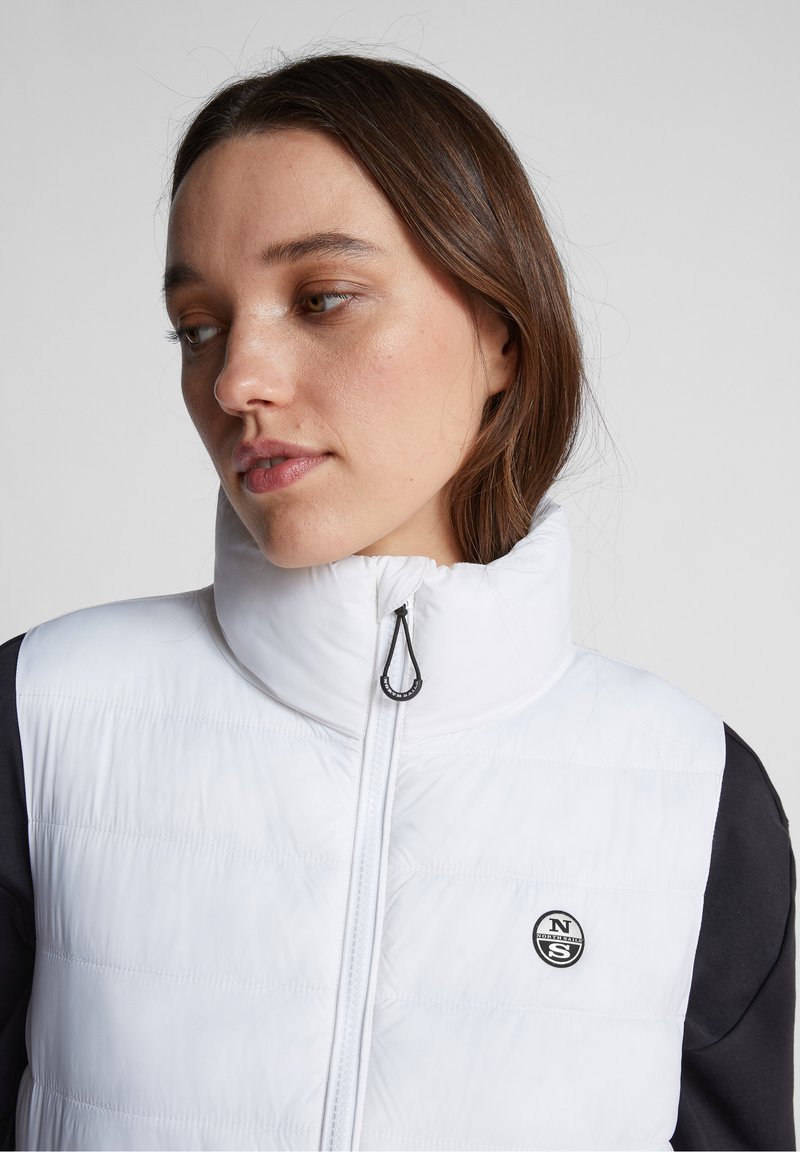 Damen Leichte Jacken | North Sails RHEA Weste weiss/weiß - NB90331 Damen Leichte Jacken | North Sails RHEA Weste weiss/weiß - NB90331