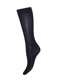 Wolford GRAPHIC PATTERN - Knæstrømper - deep night