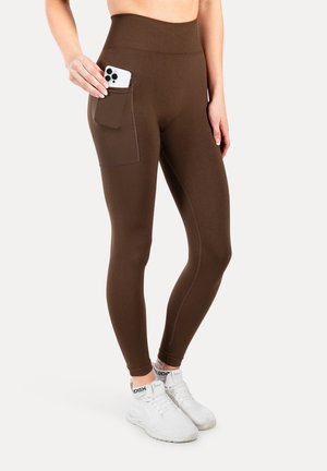KADRIA SEAMLESS - Leggings - braun