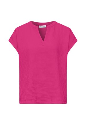 Street One, Blouse - magenta dream