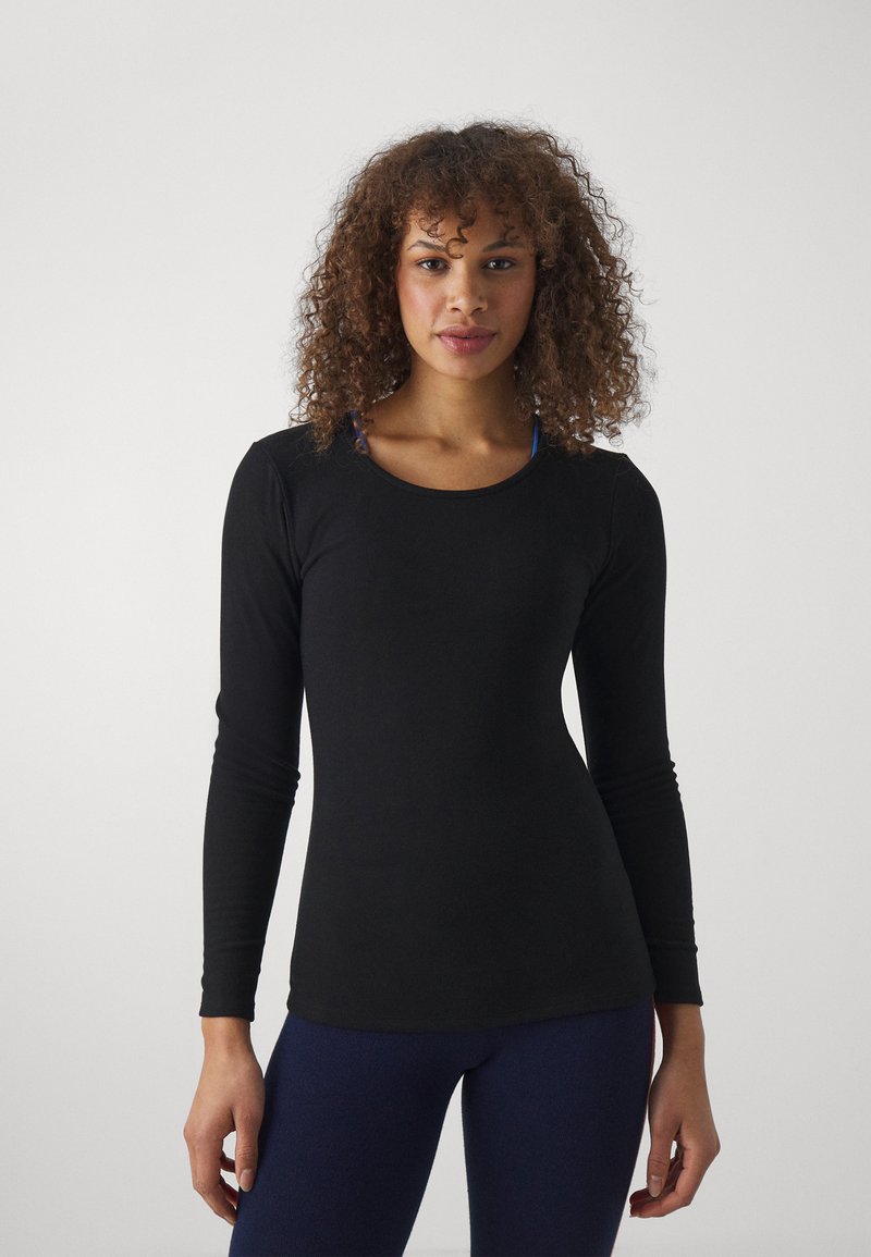 Marks & Spencer THERMAL HEATGEN Unterhemd/shirt black/schwarz