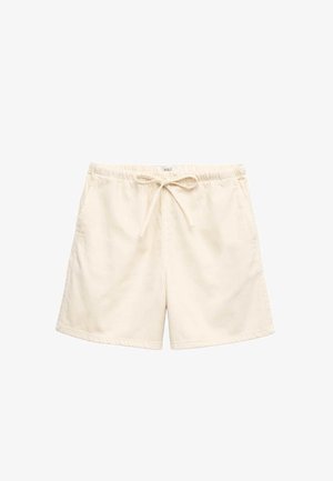 Marks & Spencer, RELAXED DRAWSTRING - Denimshorts - ecru