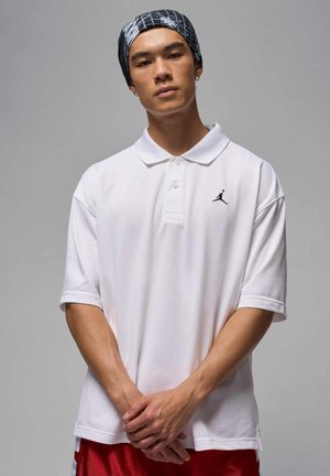 M J BRK TOP - Piké - white black
