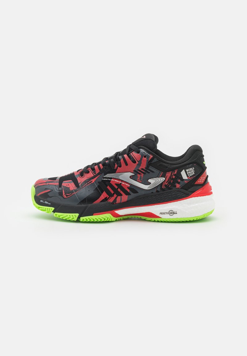 Joma SLAM Clay court tennis shoes black/red/black Zalando.ie