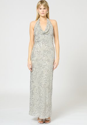 EMBELLISHED SEQUINS - Occasion wear - light grey