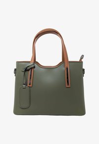 Non selezionato, verde militare - cuoio