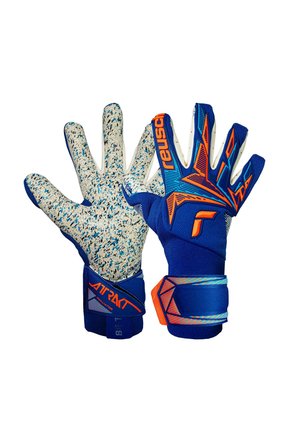 ATTRAKT FREEGEL FUSION GOALIATOR - Guantes de portero - sharp blu/shock orang