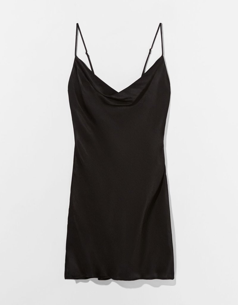 Bershka Cocktailjurk zwart