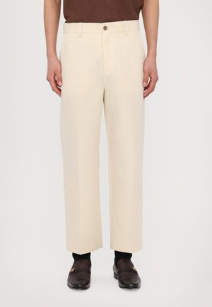 OVERSIZED WORK TROUSERS - Bukse - cream white