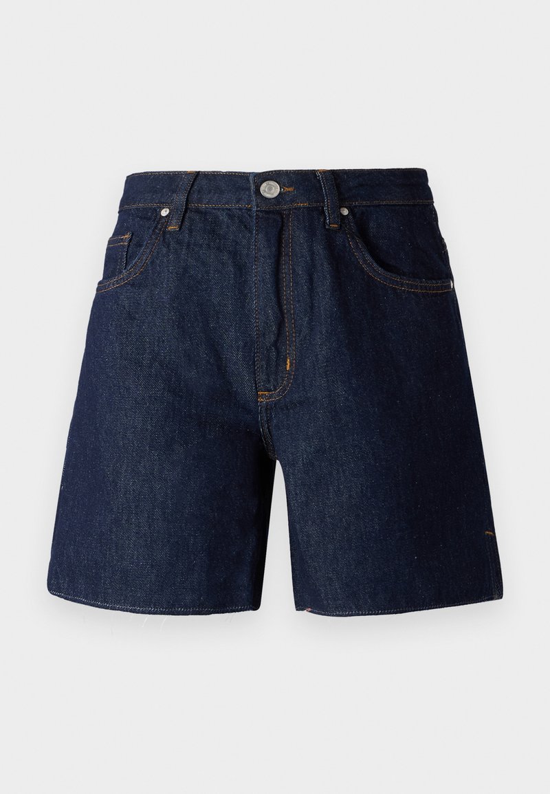 Envii Jeansshort donkerblauw denim