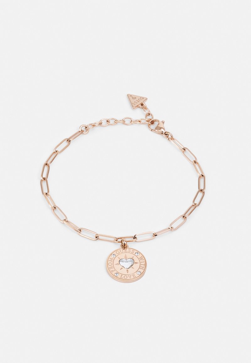 Guess heart bracelet rose gold Clearance