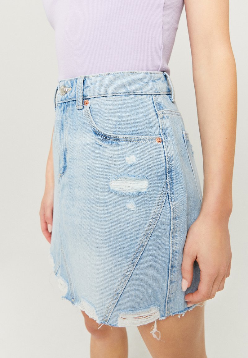 Damen Jeansröcke | TALLY WEiJL HIGH WAIST A-Linien-Rock blue/blau - GY41301 Damen Jeansröcke | TALLY WEiJL HIGH WAIST A-Linien-Rock blue/blau - GY41301
