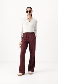 JJXX JXALLY REG WIDE PANTS - Tepláky - sassafras